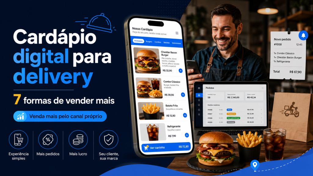 cardápio digital para delivery