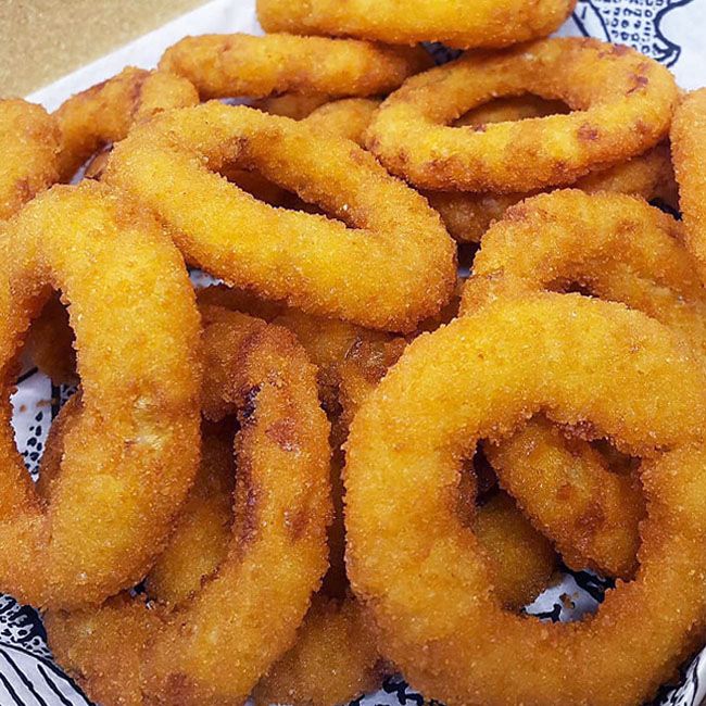 Anéis de cebola ( 400g in natura)