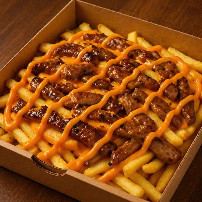 Batata Carne e Cheddar