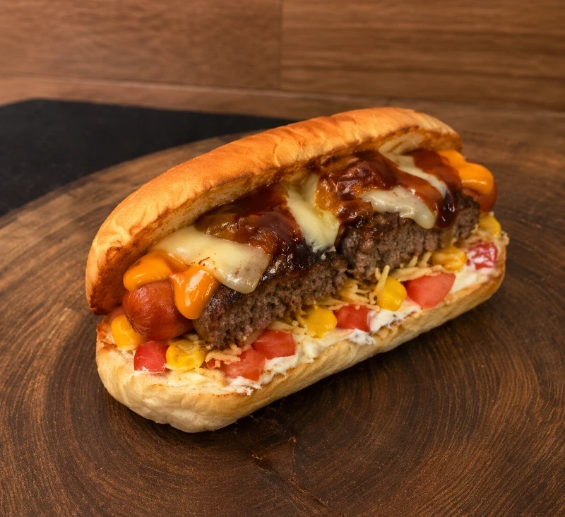 Dog burger  pão 20cm